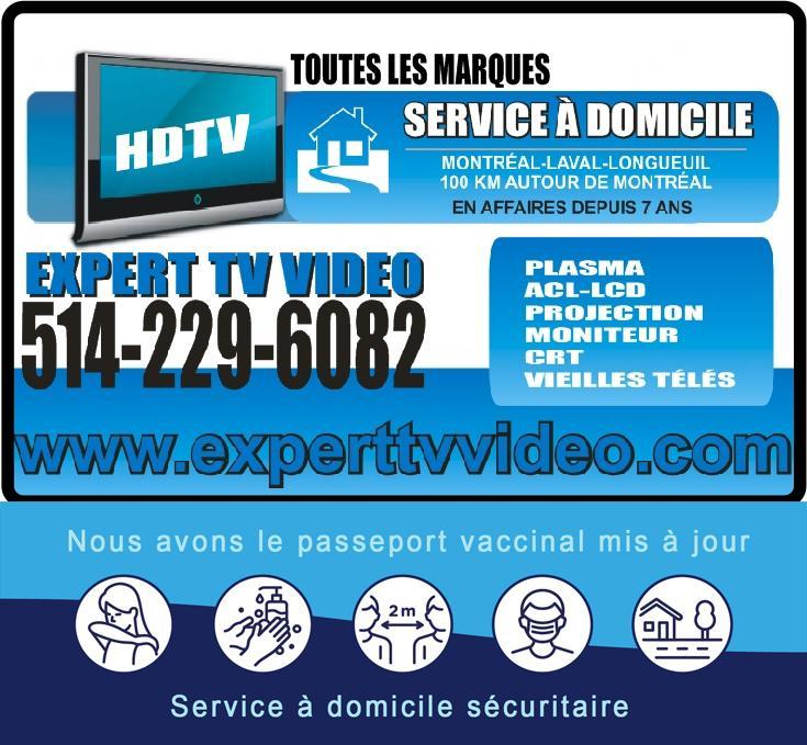 Réparation express pour téléviseurs HD