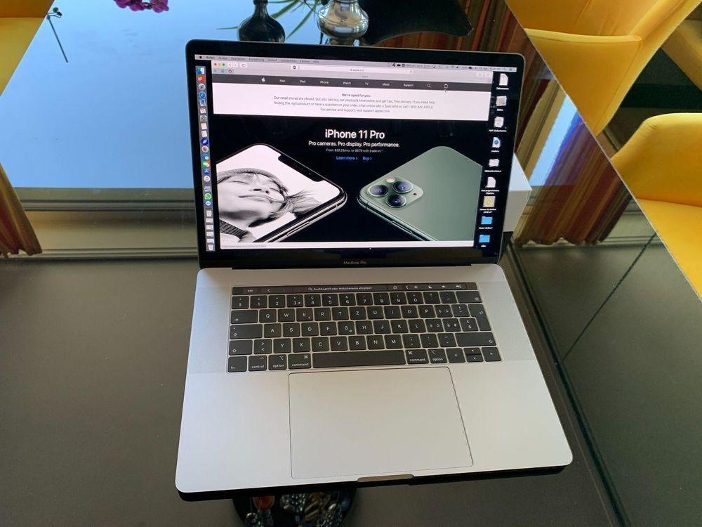 Macbook Pro 15.4" 2019, i7/16GB/256GB