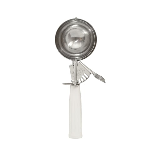 Cuillère à crème glacée blanche #6