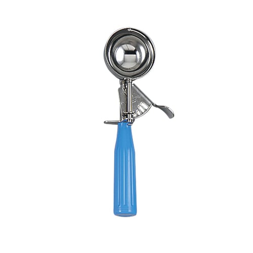 Cuillère à crème glacée bleue #16