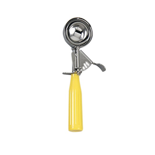 Cuillère à crème glacée jaune #20