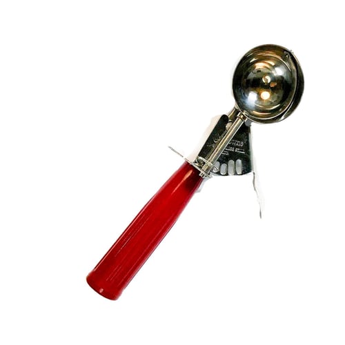 Cuillère à crème glacée rouge #24