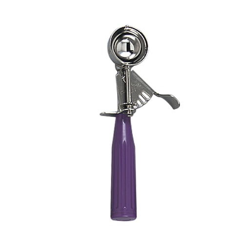 Cuillère à crème glacée violette #40
