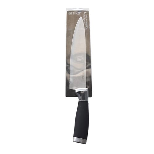 Couteau de chef noir 8''
