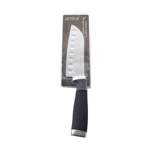 Couteau santoku noir 5''