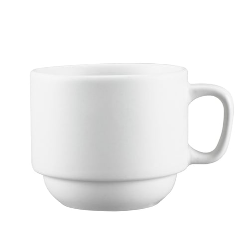 Tasse blanche empilable Palm 7 oz