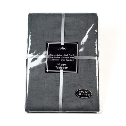 Nappe restauration charcoal 60 po x 84 po