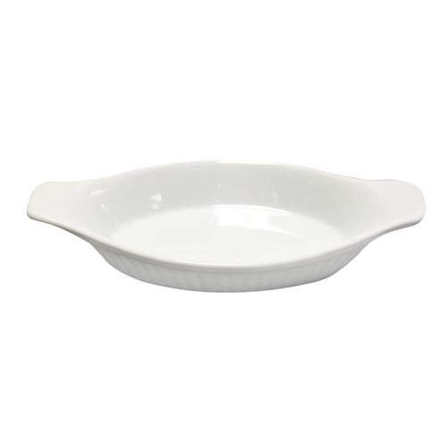 Plat à gratin en porcelaine 12 oz
