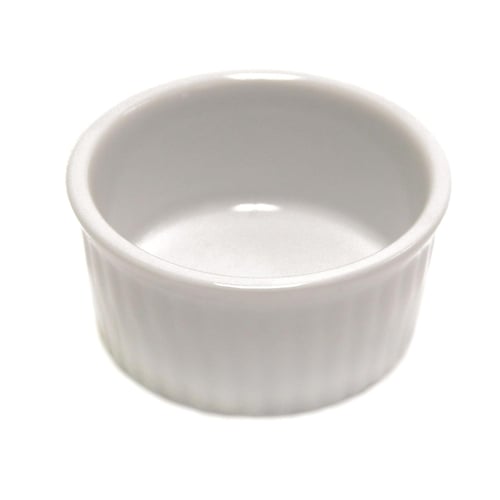 Ramequin blanc en céramique 4 oz