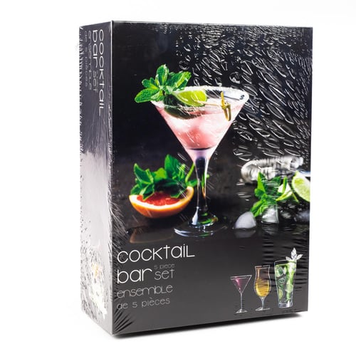 Ensemble d'accessoires de bar 5 morceaux