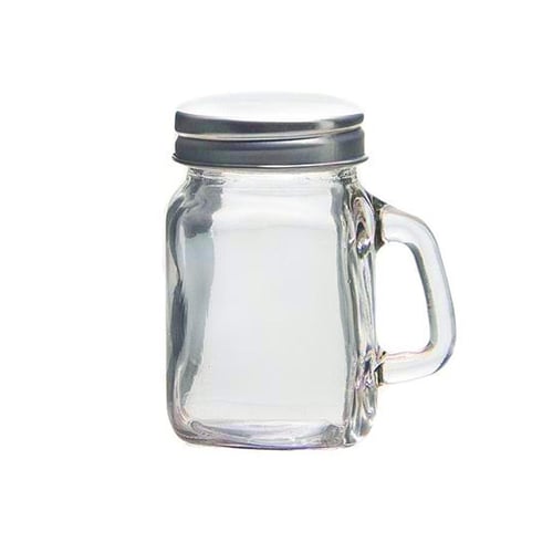 Tasse pot Masson avec couvercle 5 oz
