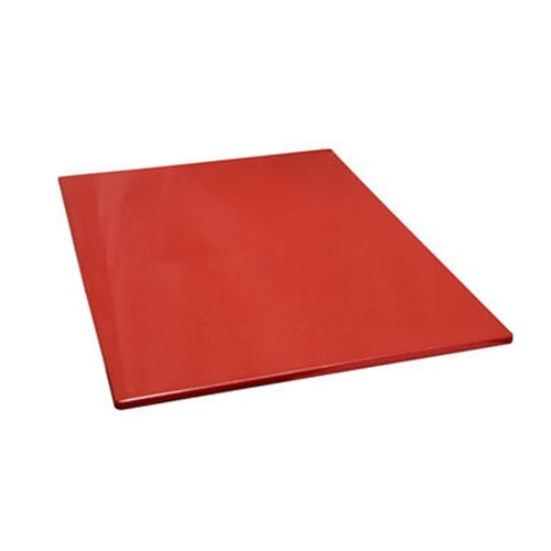 Planche à découper rouge 12"x18"