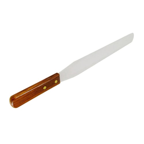 Spatule droite en inox 8''x1,25''