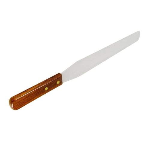 Spatule droite en inox 12"x1,75''