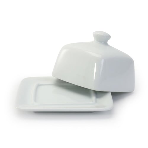 Pot à crème porcelaine blanche 120 ml / 4 oz
