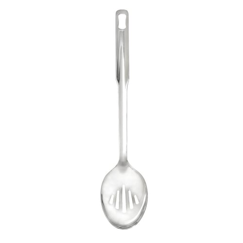 Cuillère à rainures en inox