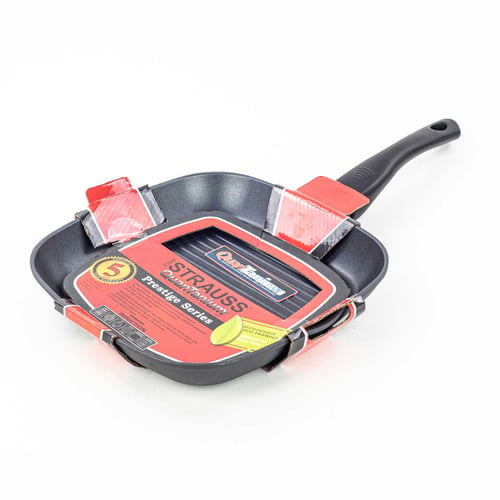 Poêlon grill carré 28 cm