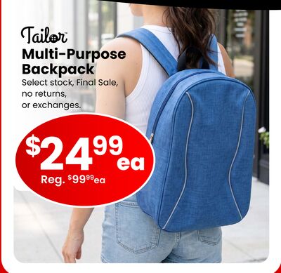 Tailor Multi-Purpose Backpack