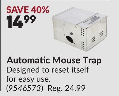 Automatic Mouse Trap