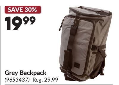 Grey BackPack