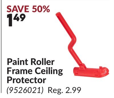 Paint Roller Frame Ceiling Protector