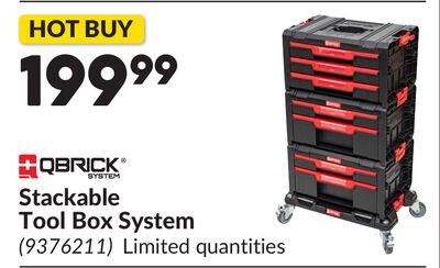 Stackable Tool Box System