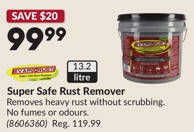 Super Safe Rust Remover