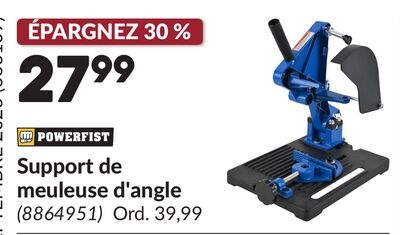 Support de meuleuse d'angle