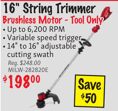 16" String Trimmer