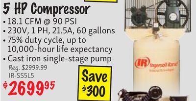 5 HP Compressor