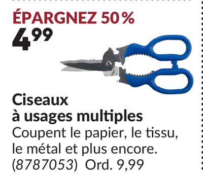 Ciseaux à usages multiples