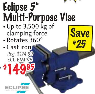 Eclipse 5" Multi-Purpose Vise