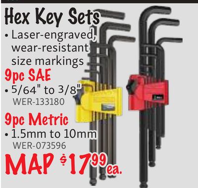 Hex Key Sets