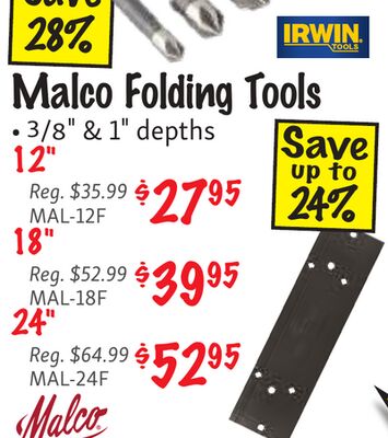 Malco Folding Tools
