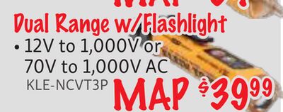 MAP Dual Range w/ Flashlight