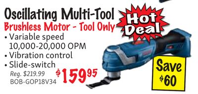 Oscillating Multi-Tool