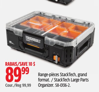 Range-pièces StackTech TOUGHBUILT