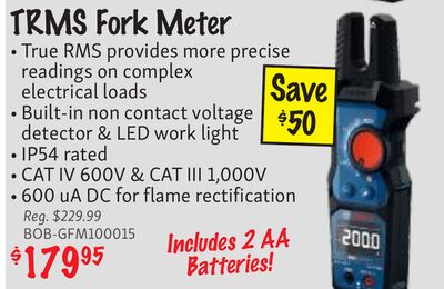 TRMS Fork Meter