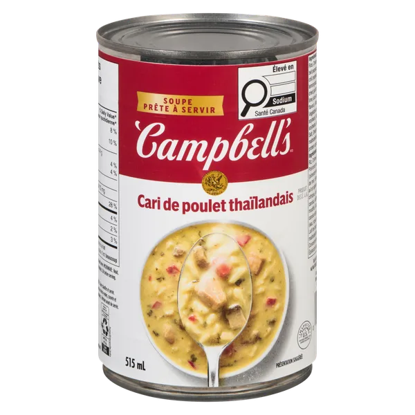 Cari de poulet thaïlandais