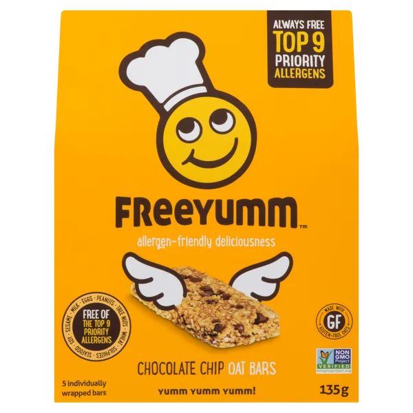 Chocolate Chip Oat Bars