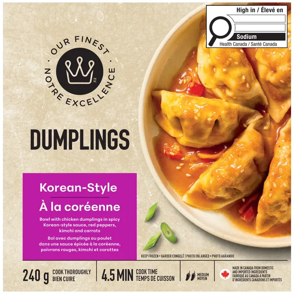 Dumplings à la coréenne notre excellence