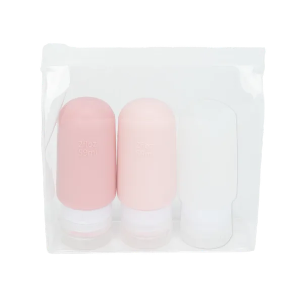 Ensemble flacons en silicone, 59 ml 3 unités