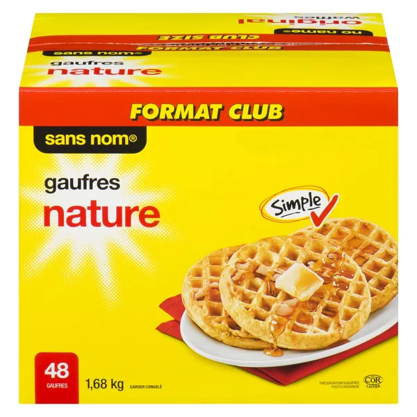 Gaufres nature