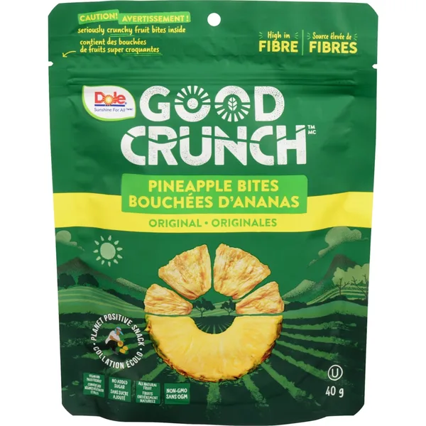 Good crunch bouchées d'ananas originales