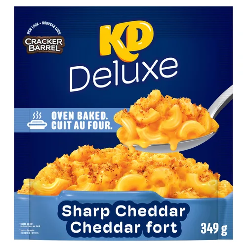 Macaroni au fromage cheddar fort