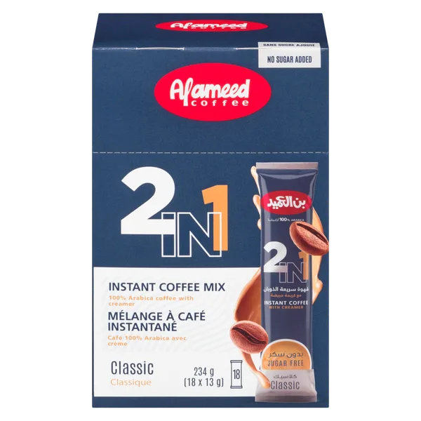 Mélange à café instantané 2 en 1