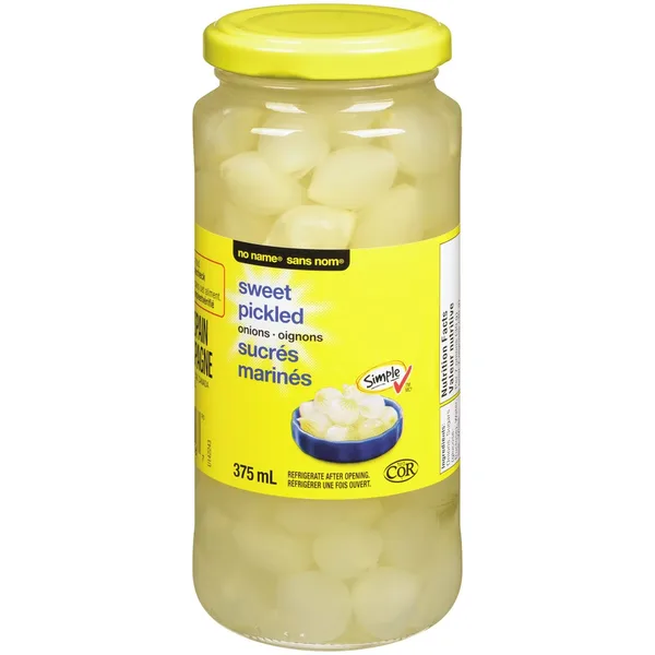 Oignons sucrés marinés