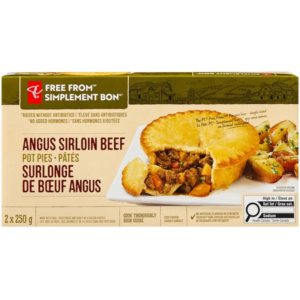 Pâtés de surlonge de bœuf Angus Simplement bon