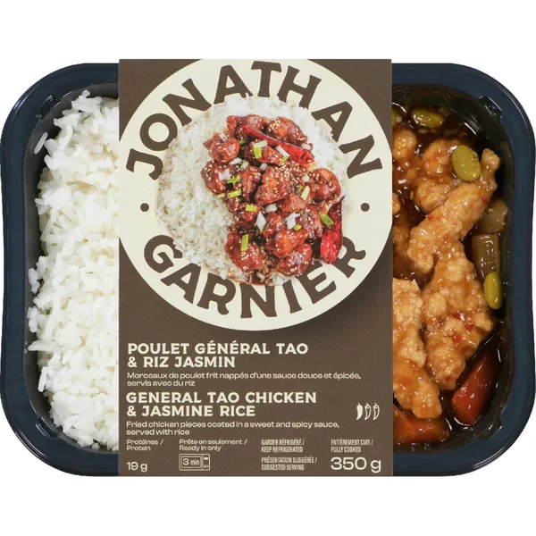 Poulet général tao & riz jasmin