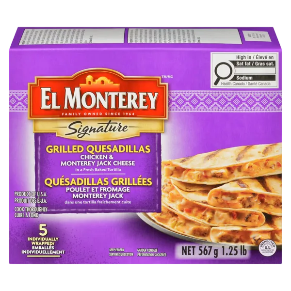 Quesadillas grillées